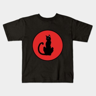 Black Cat Kids T-Shirt